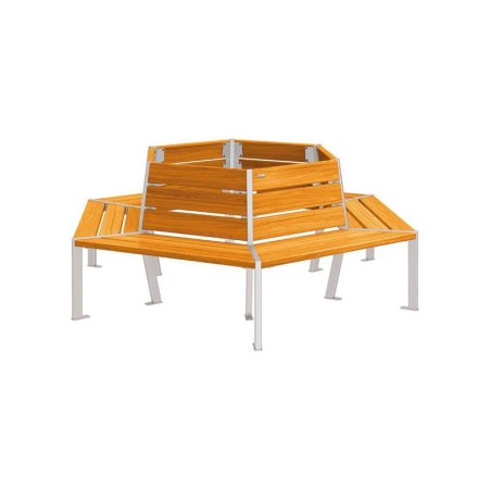 Banc tour d'arbre Silaos