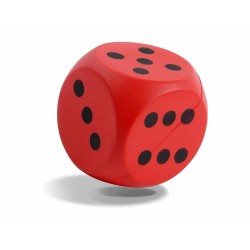 Dé en mousse rouge 15,5 cm