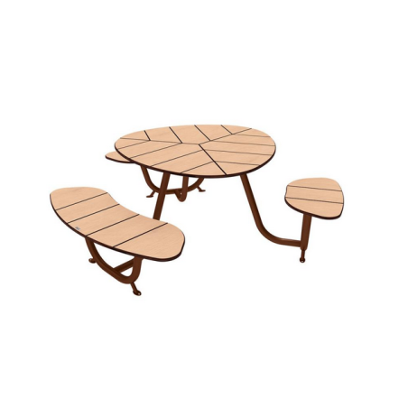 Table de pique-nique Valence PMR