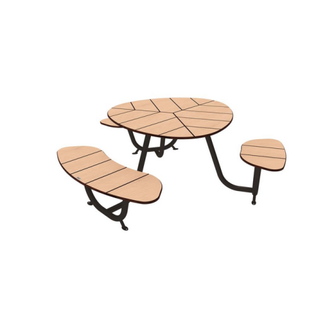 Table de pique-nique Valence PMR