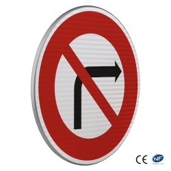 Panneau B2b Classe 2