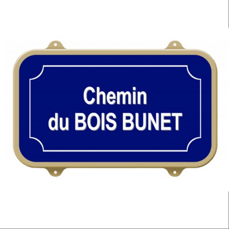 Plaque de rue en Thermoplastic Injecté