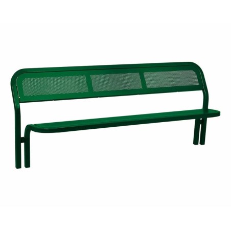 Banc acier convival